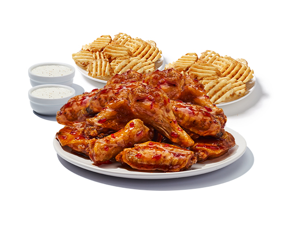 Order 24pc Naked Wings Family Pack food online from Hoots Wings store, Decatur on bringmethat.com