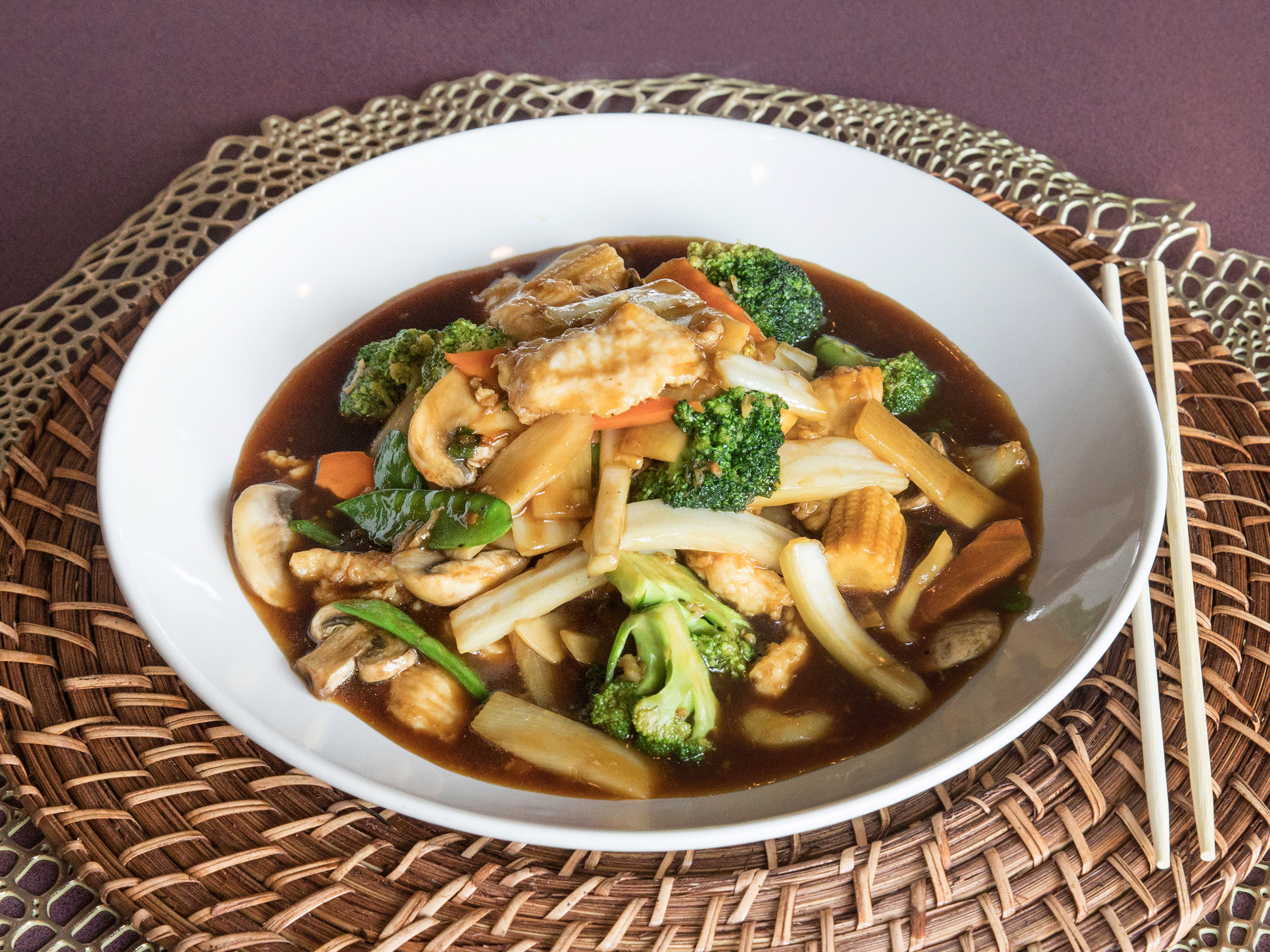 Order Chicken with Oriental Vegetables food online from Eastern bay store, Columbus on bringmethat.com