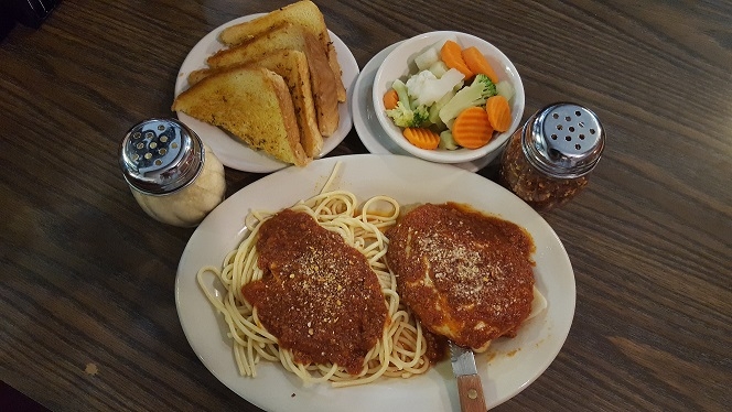 Order Chicken Parmesan food online from Mansfield Family Restaurant store, Mansfield on bringmethat.com
