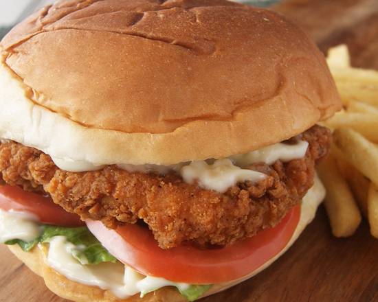 Order Crispy Chicken Sandwich food online from Ivar Seafood Bar store, Edmonds on bringmethat.com