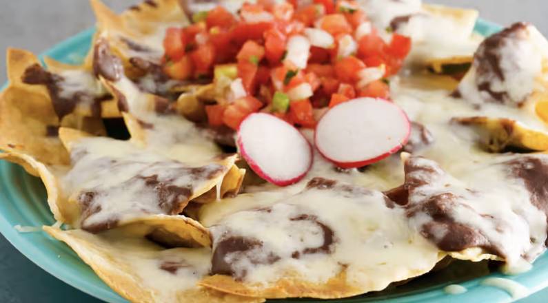 Order Nachos food online from Papalote Mexican Grill store, SF on bringmethat.com