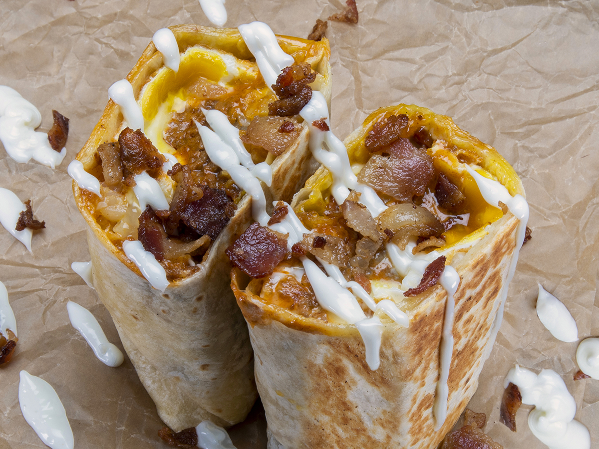 Order Borracho Burrito food online from Bad-Ass Breakfast Burritos store, Cheyenne on bringmethat.com