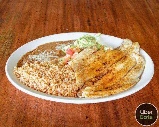 Order Filete A La Plancha food online from Tequila Mexican And Seafood store, Tucson on bringmethat.com