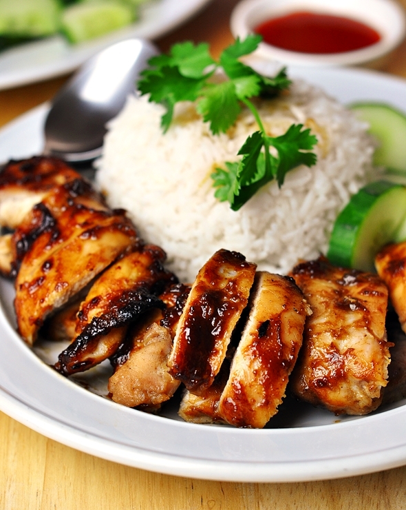 Order Grilled Chicken Rice Plate food online from Hello Vietnam Pho&Roll store, Scottsdale on bringmethat.com