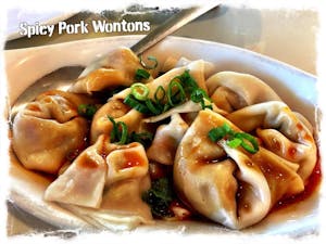 Order B5. Spicy Pork Wonton 紅油抄手 food online from Kung Fu Noodle store, Tucson on bringmethat.com