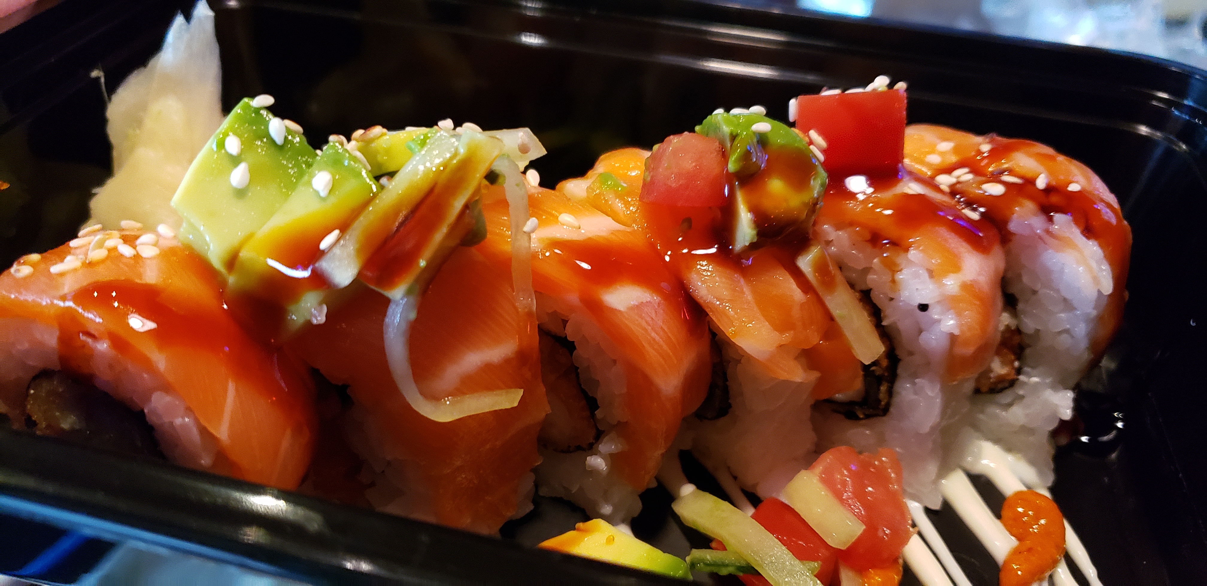 Order Pink Panther Roll food online from Sushi Zen- Southside store, Savannah on bringmethat.com