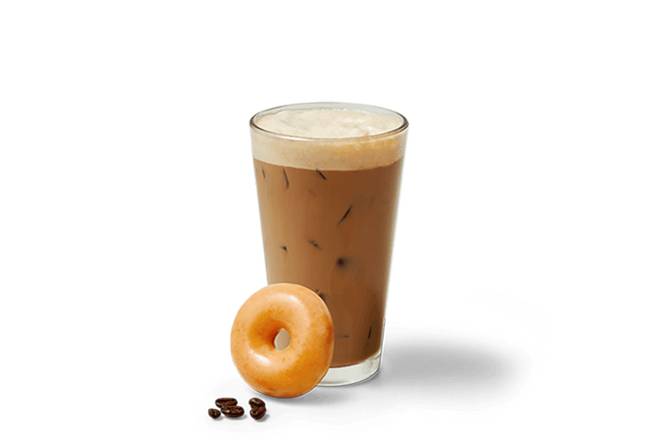 Order Iced Original Glazed Latte food online from Krispy Kreme store, Newport News on bringmethat.com