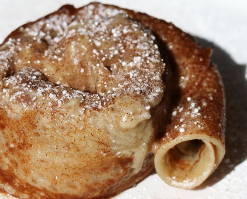 Order Cinnamon Roll Crepe food online from Coco store, Houston on bringmethat.com