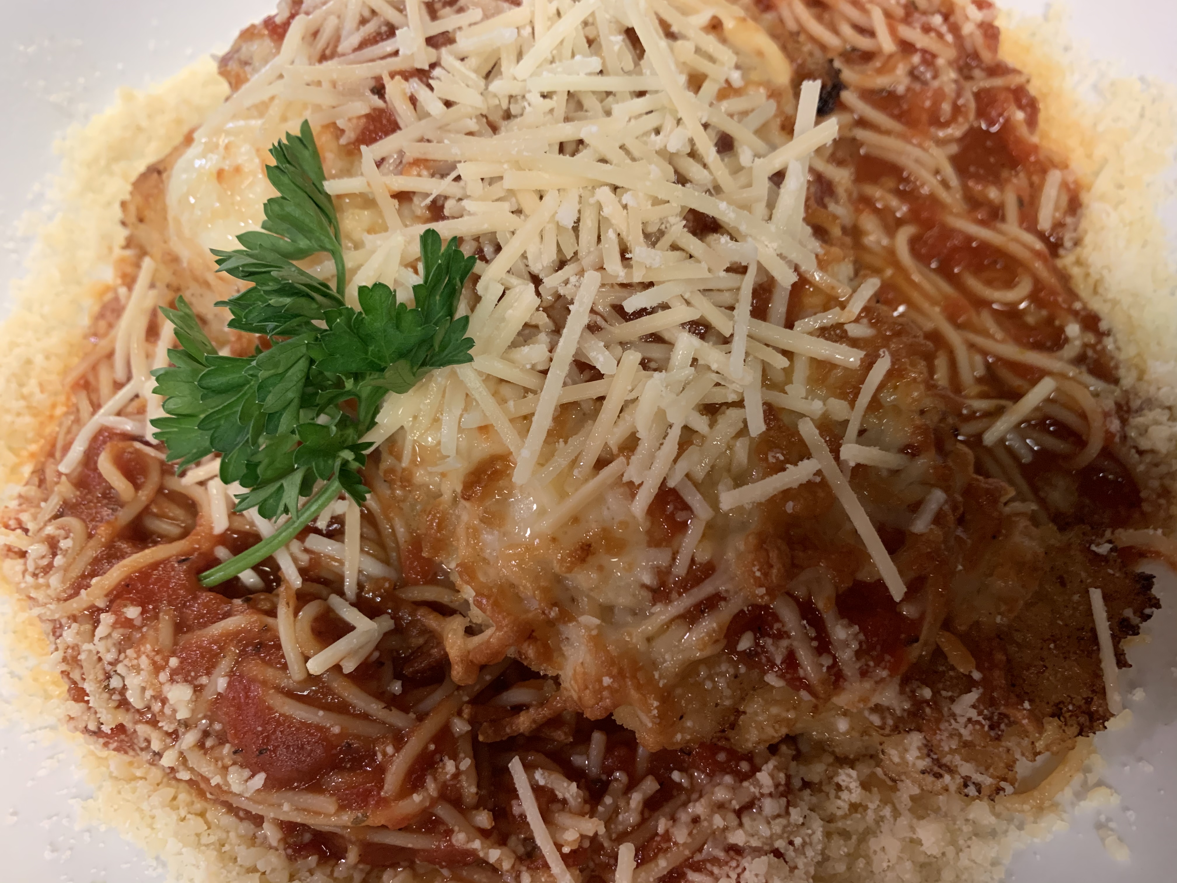 Order Chicken Parmesan food online from Cousino's Steakhouse store, Oregon on bringmethat.com