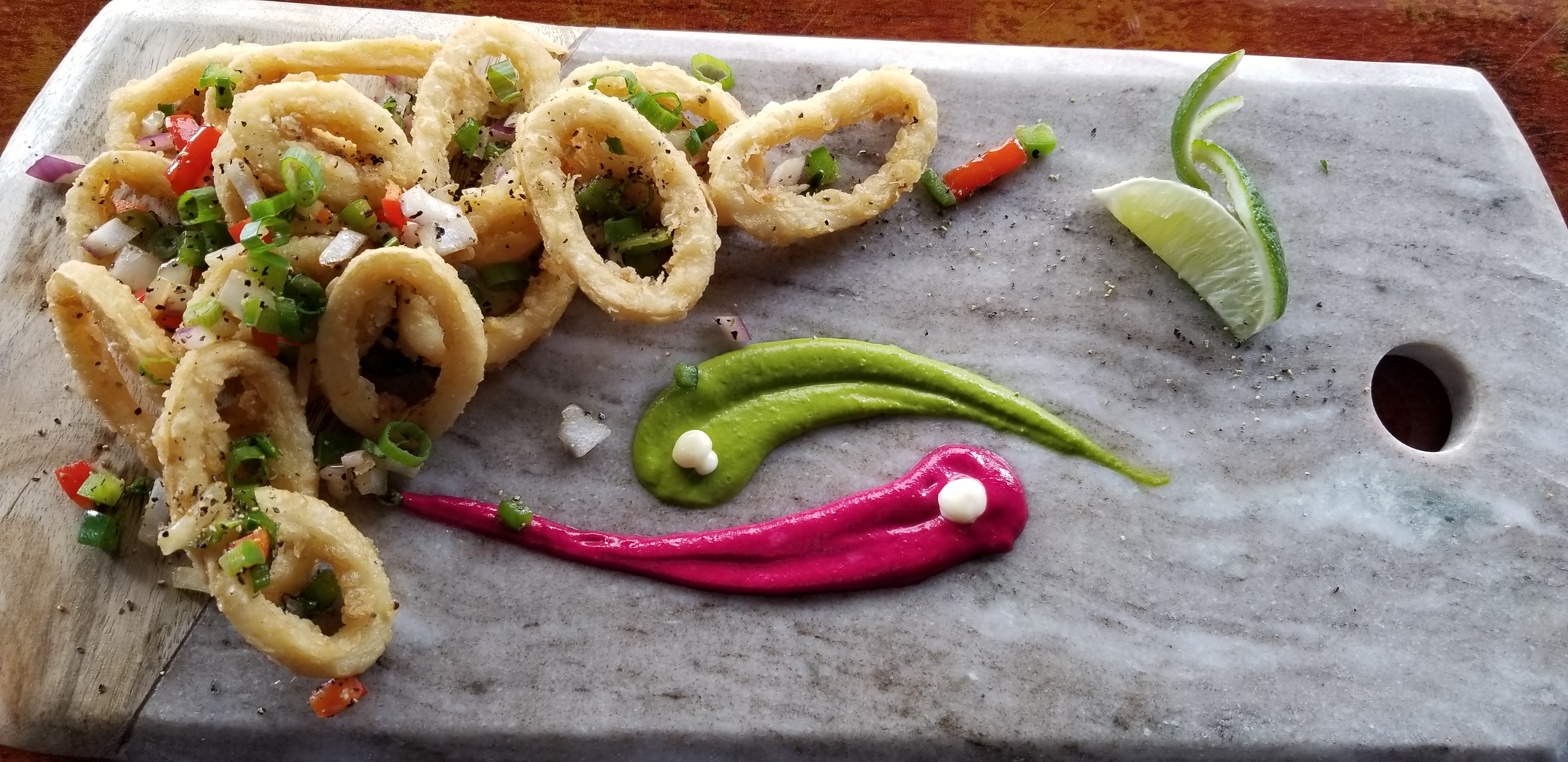 Order Crispy Calamari food online from Spice Route store, Parsippany on bringmethat.com