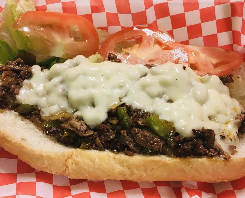 Order Philly Steak Sandwich food online from Chole Mexican Restaurant store, Glenwood on bringmethat.com