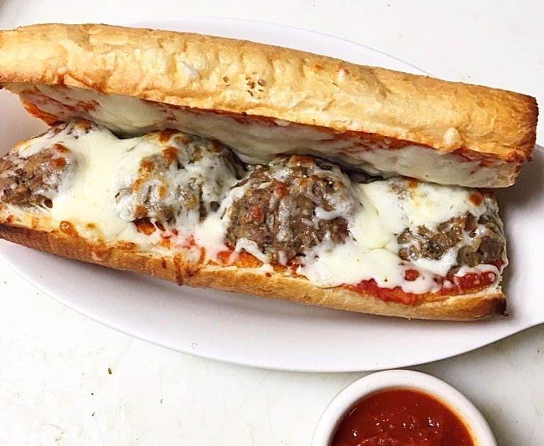 Order Meatball Sandwich food online from Numero Uno Pizza store, Lawndale on bringmethat.com