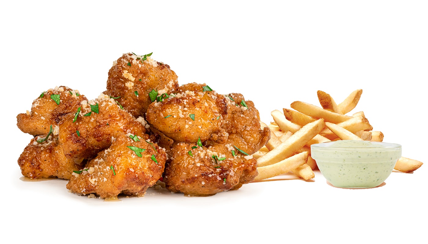 Order 12 Boneless Wing Combo food online from Starbird Wings store, Campbell on bringmethat.com