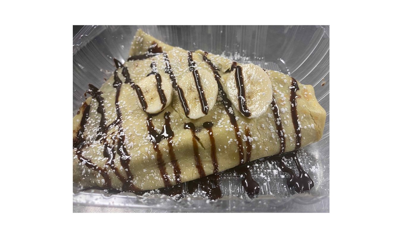 Order Banana Nutella Crepe food online from Sweet A store, Pittsburg on bringmethat.com