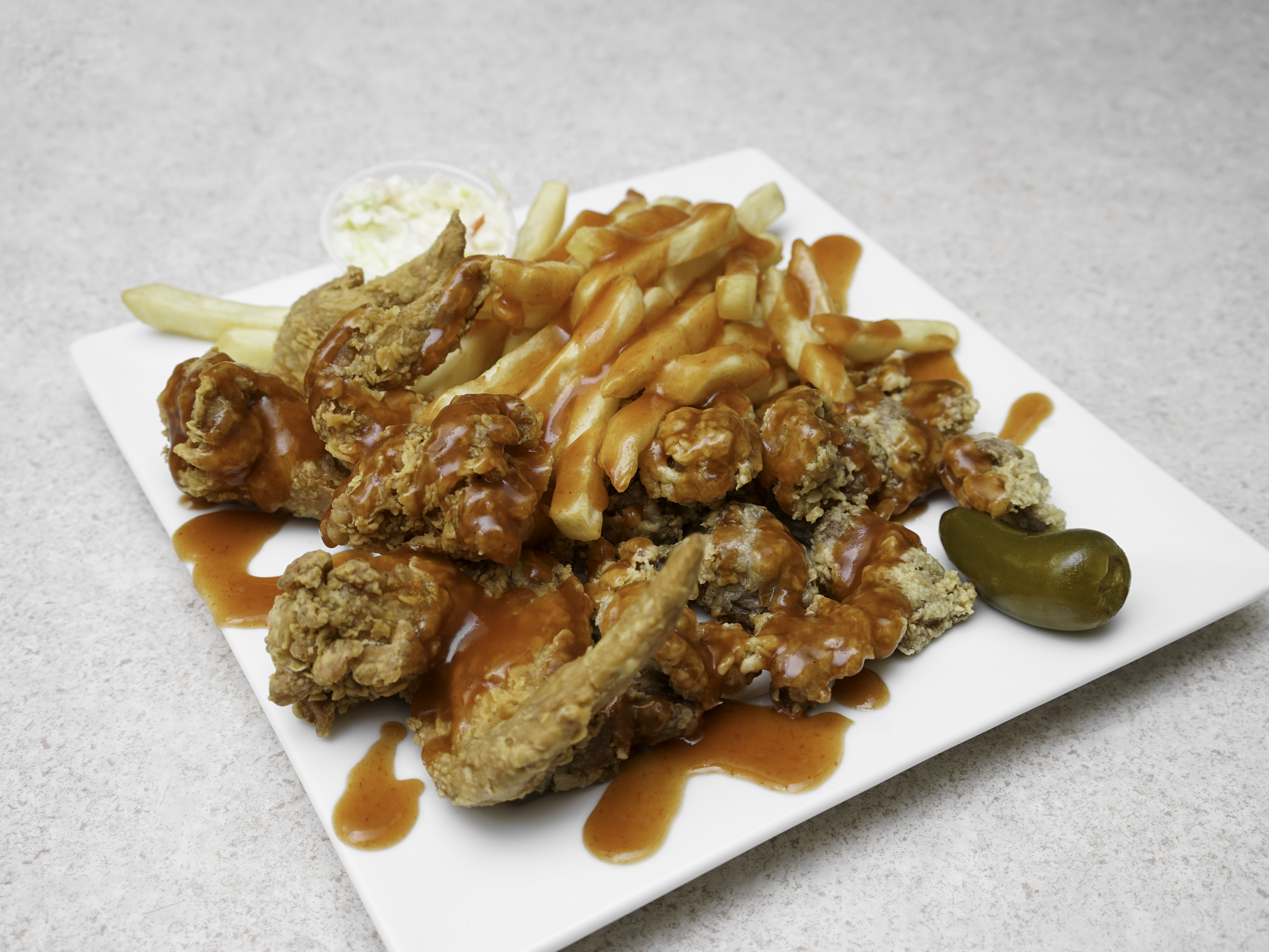 Order Small Gizzards and 3 Chicken Wings Combo Dinner food online from Harold's Chicken Shack store, Calumet City on bringmethat.com