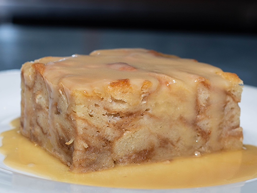 Order Homemade Bread Pudding food online from Rockfish Seafood Grill store, Houston on bringmethat.com