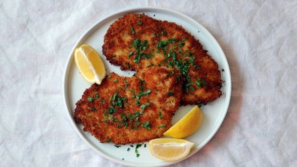 Order Chicken Schnitzle food online from The Spice Of Life Catering store, Carrollton on bringmethat.com