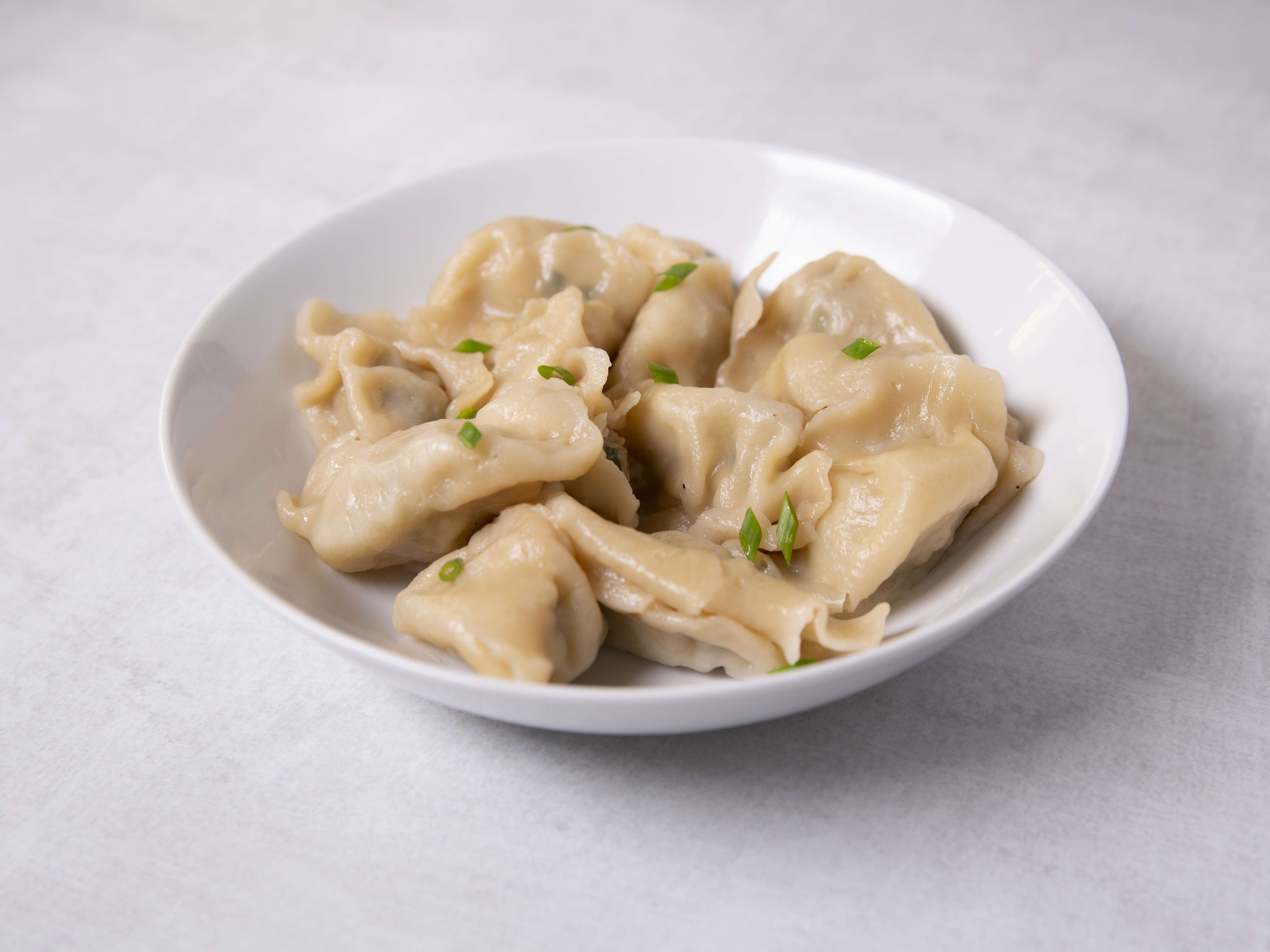 Order 62. Boiled Dumplings food online from Jin Chinese Kitchen store, Los Angeles on bringmethat.com