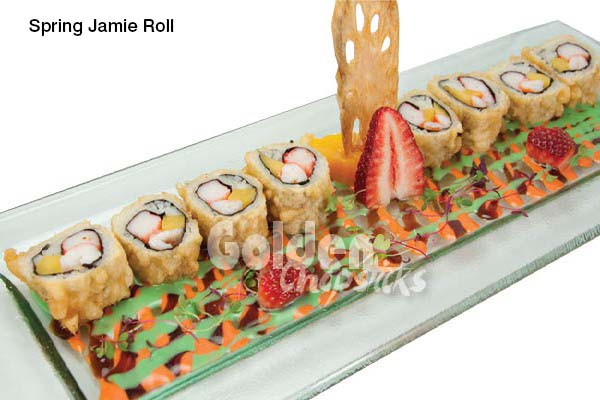 Order Spring Jamie Roll food online from Golden Chopsticks store, Rocky Point on bringmethat.com