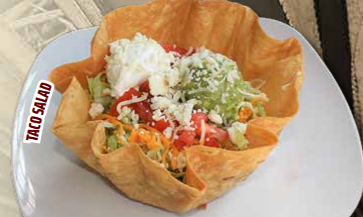 Order Taco Salad food online from Taqueria Jalisco store, Corpus Christi on bringmethat.com