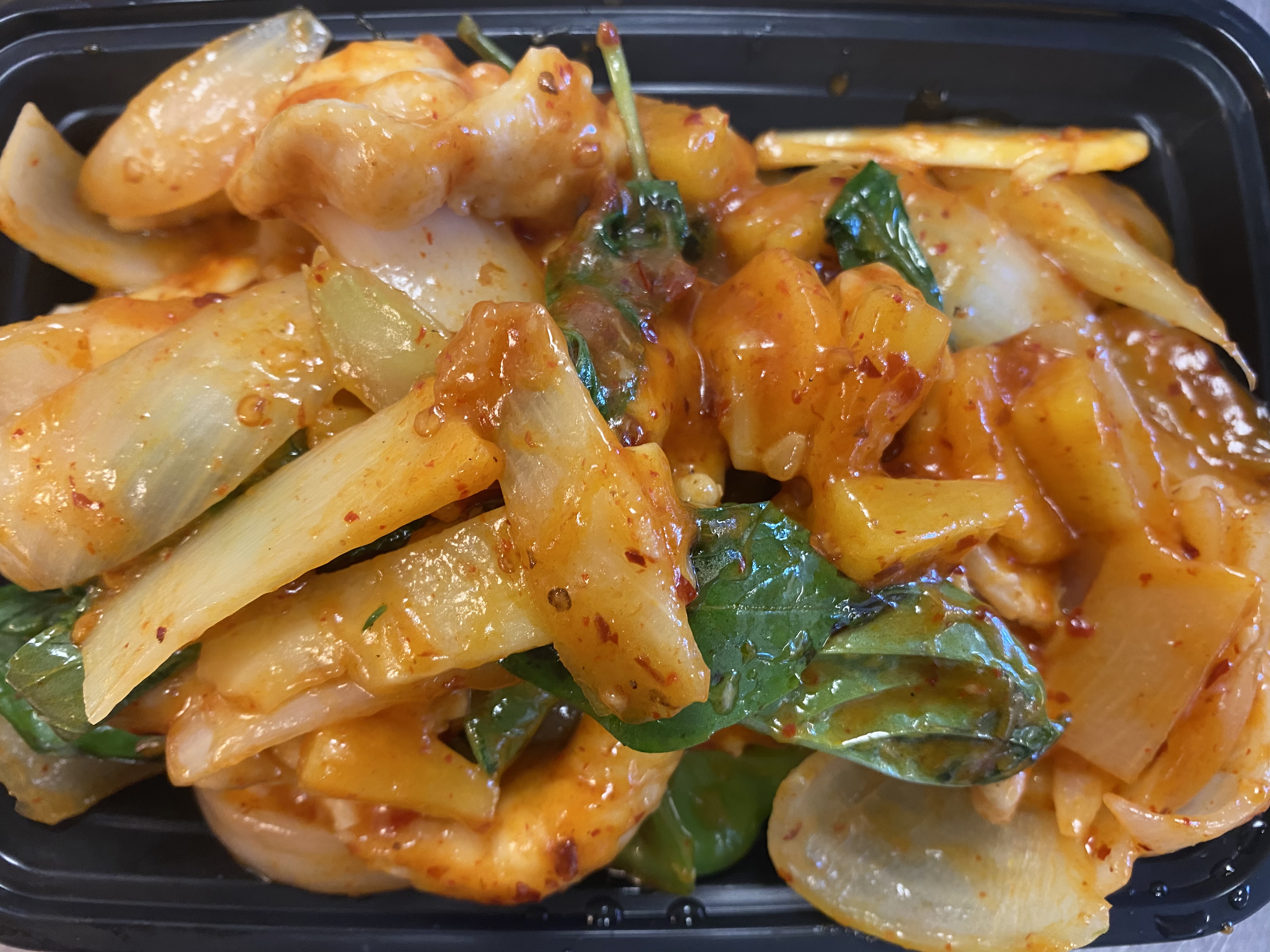 Order Chicken red curry  food online from Lucky Star - Market St. store, Wilmington on bringmethat.com