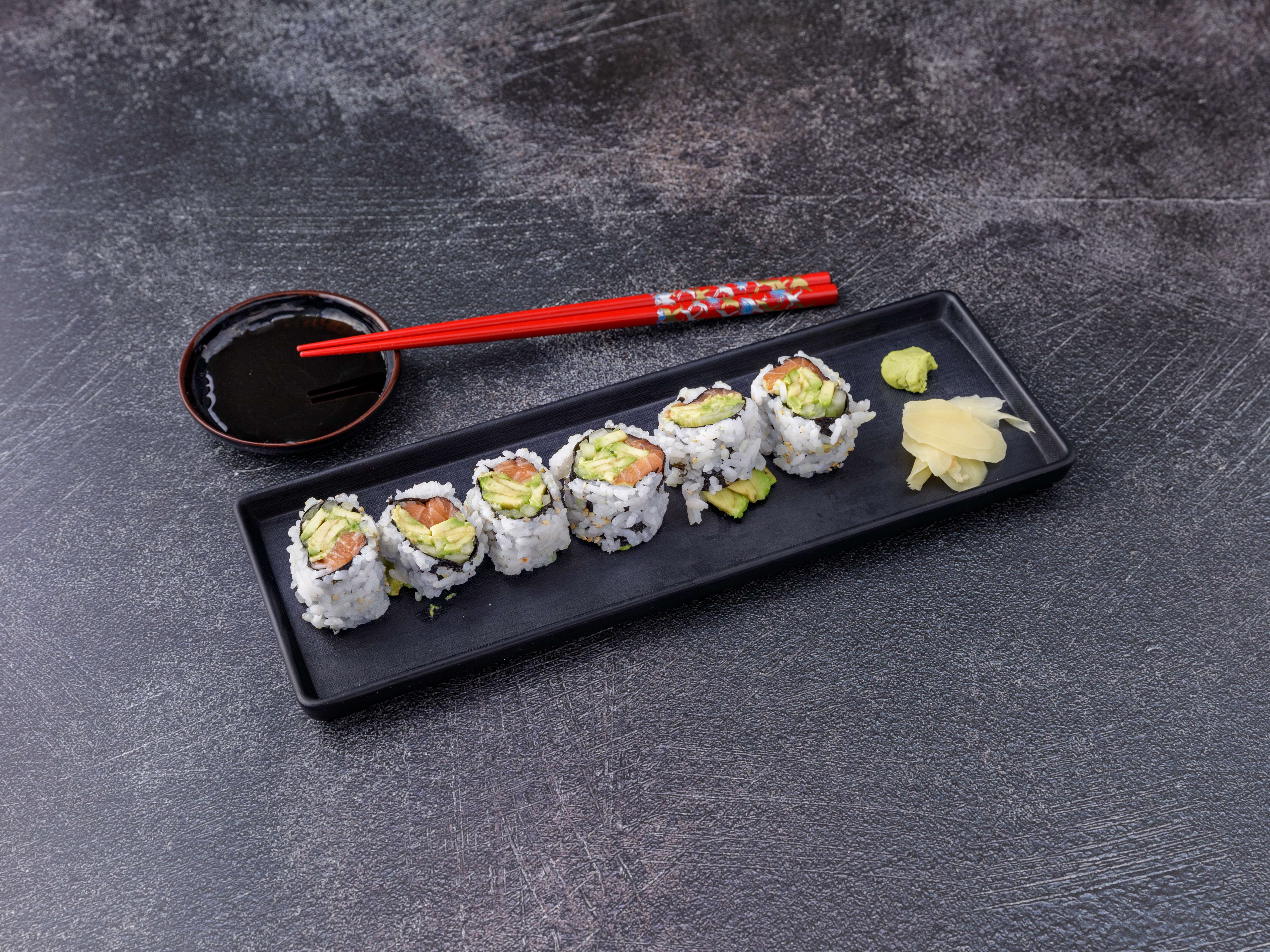 Order 7. Alaska Roll food online from Sushi Yu 2 store, New York on bringmethat.com