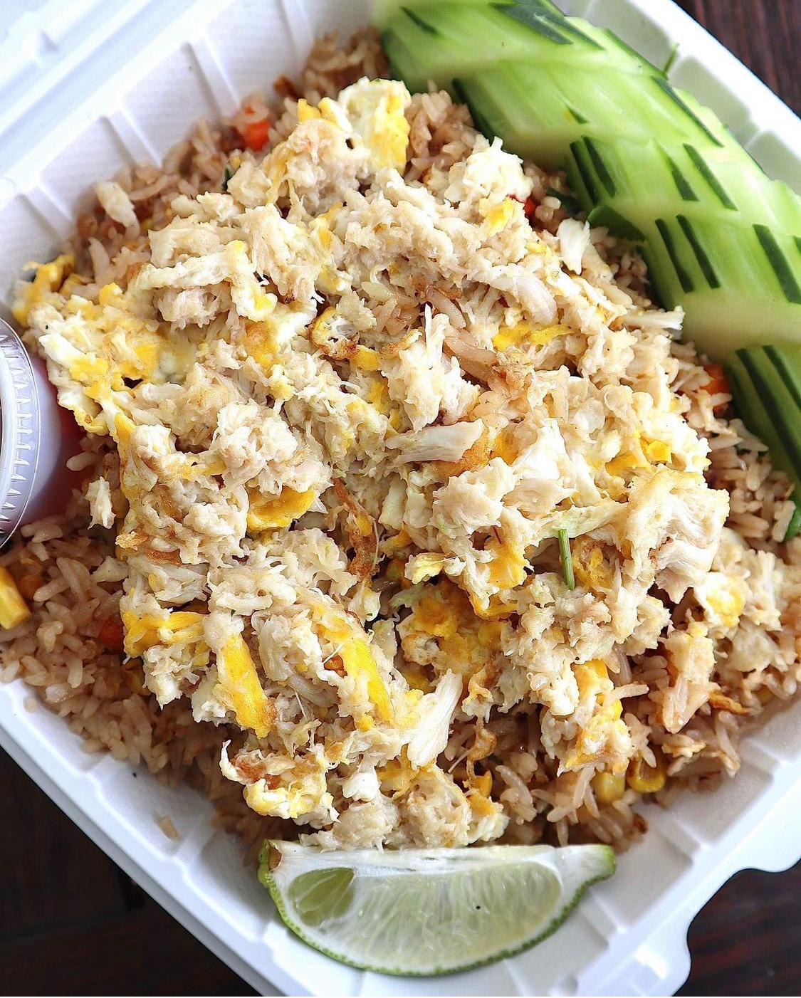Order Crab meat fried rice food online from So Saap store, San Diego on bringmethat.com