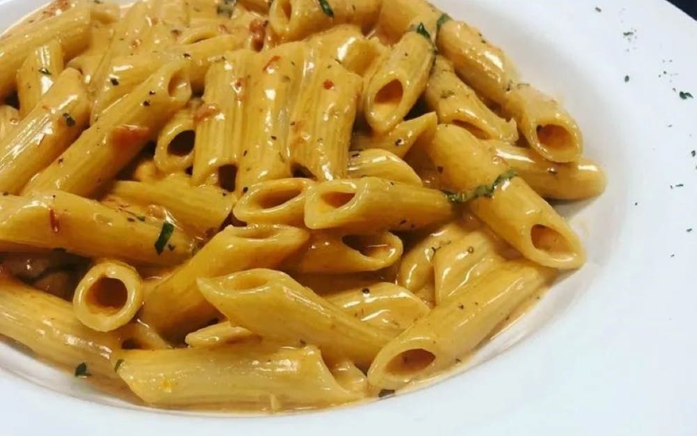 Order Penne ala Vodka Lunch - Lunch food online from Bellissimo store, Colleyville on bringmethat.com