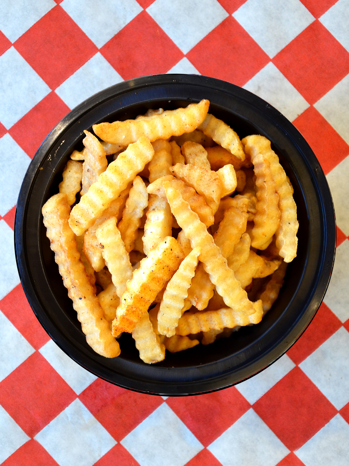 Order Crinkle Cut Fries food online from Nashville Hot Chicken Shack store, Redondo Beach on bringmethat.com