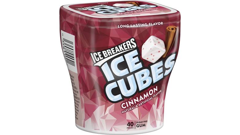 Order Ice Breakers Ice Cubes Sugar Free Gum, Cinnamon - 40 Pieces food online from Route 7 Food Mart store, Norwalk on bringmethat.com