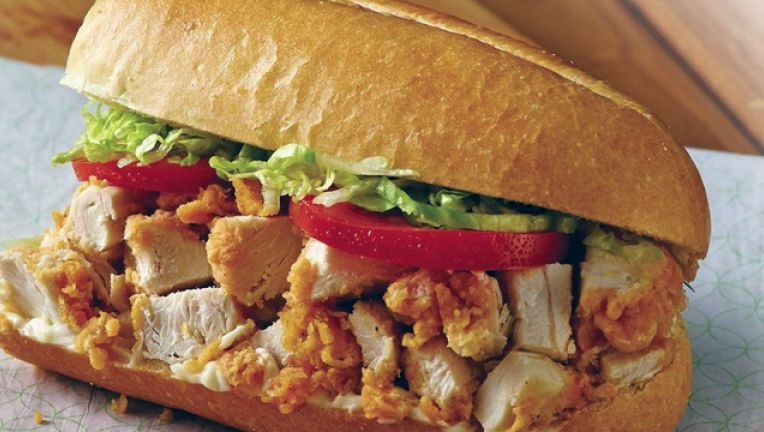 Order Fried Chicken Filet Sub food online from Far East Restaurant store, Capitol Heights on bringmethat.com