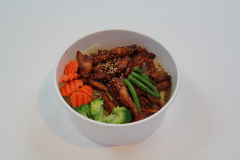 Order 4. Spicy Chicken Bowl food online from Emily Grill store, Culver City on bringmethat.com