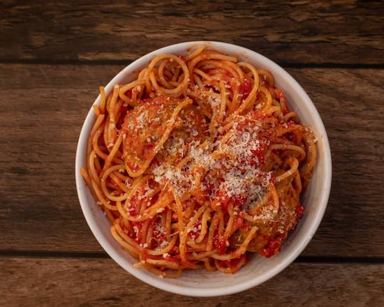 Order KIDS SPAGHETTI MEATBALL food online from Pitfire Artisan Pizza store, Los Angeles on bringmethat.com