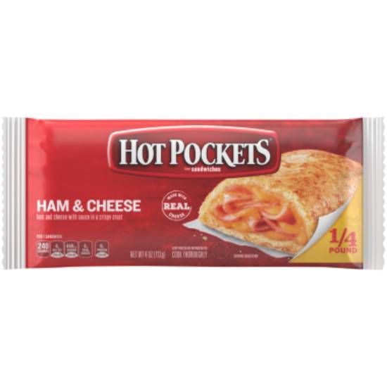 Order Hot Pockets Ham & Cheddar food online from Huck'S Market store, French Lick on bringmethat.com