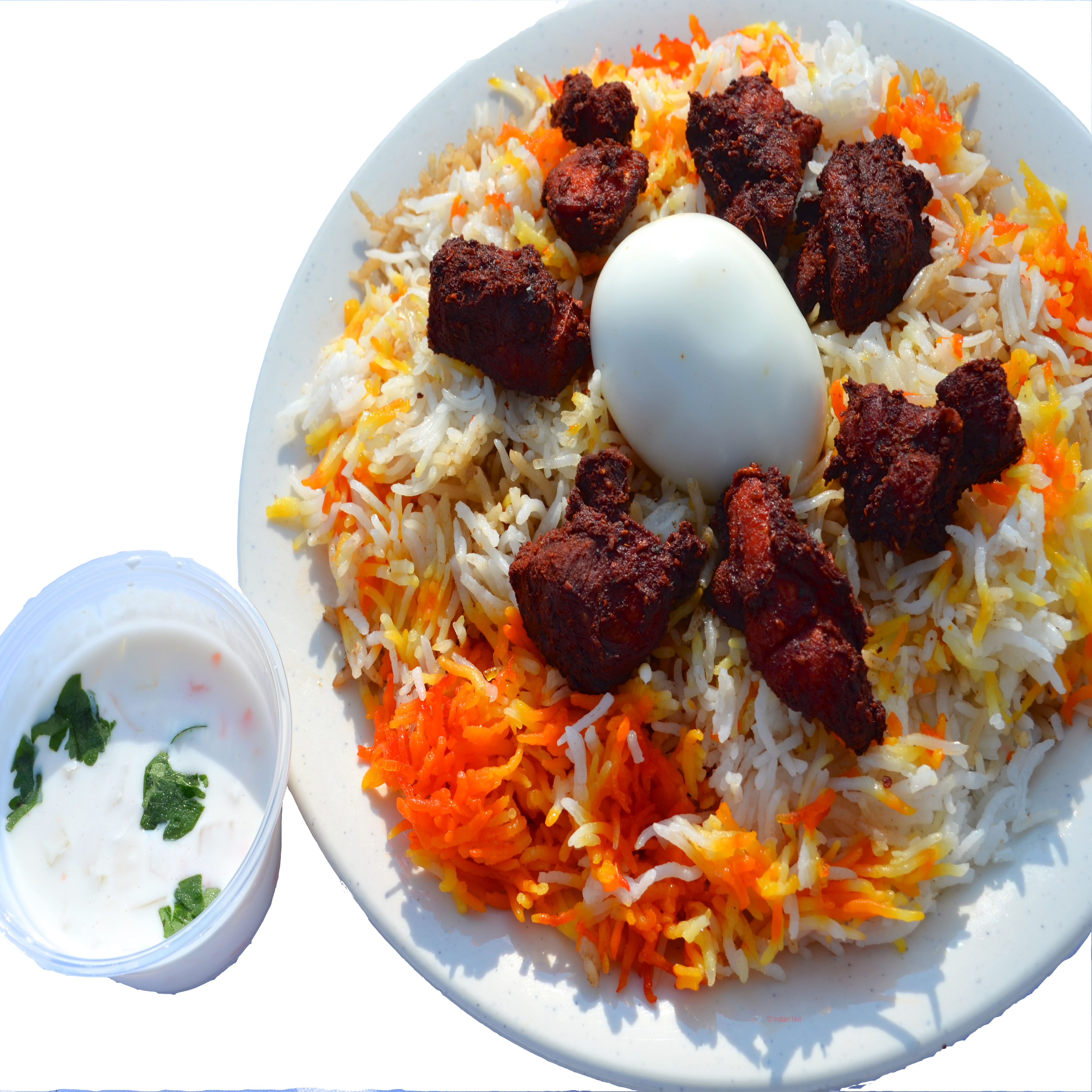 Order N4 Chef Spc Chicken Biryani food online from Indian Hut store, Bensalem on bringmethat.com