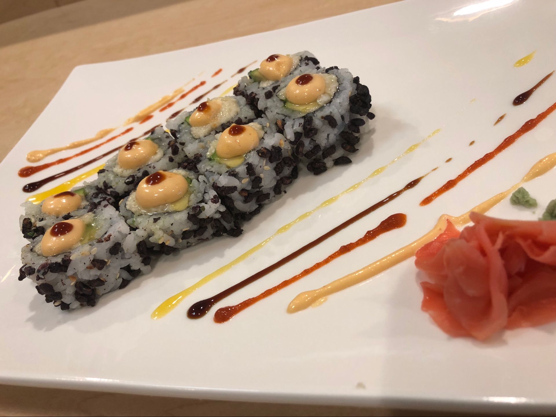 Order M15. Black Pearl Roll food online from Daily Sushi store, Parkville on bringmethat.com
