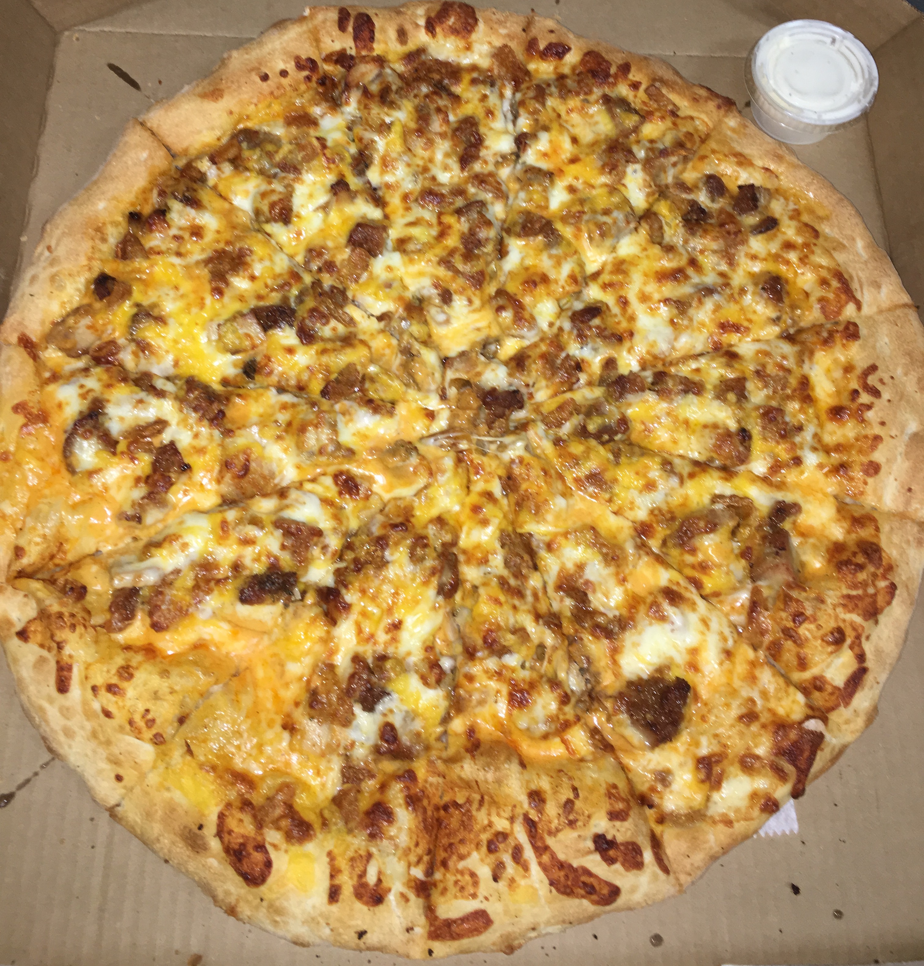 Order Buffalo Chicken Pizza food online from Quesadilla House store, Pittsburgh on bringmethat.com