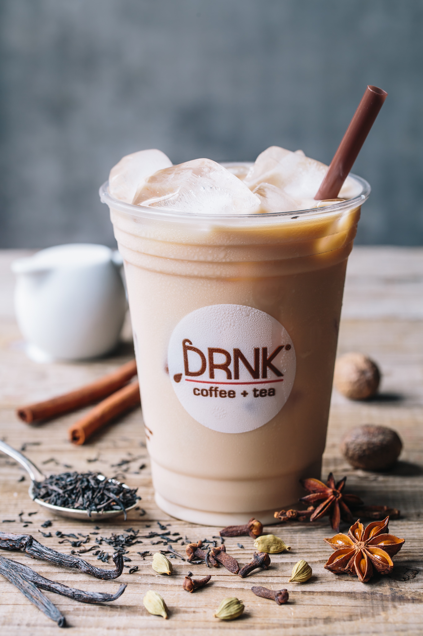 Order Iced Chai Latte food online from Drnk Coffee + Tea store, Sterling on bringmethat.com