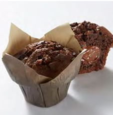 Order Muffin Filled with Hazelnut Chocolate food online from Tasty Thai store, San Mateo on bringmethat.com