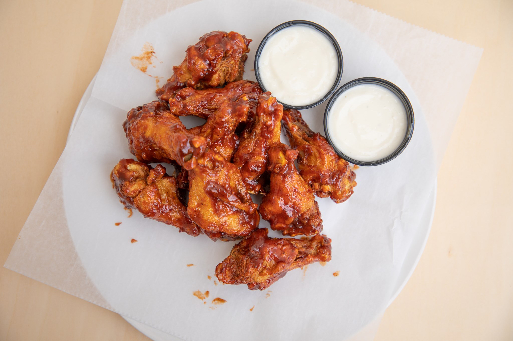 Order Chicken Wings food online from 3 Brothers Pizza store, Watervliet on bringmethat.com