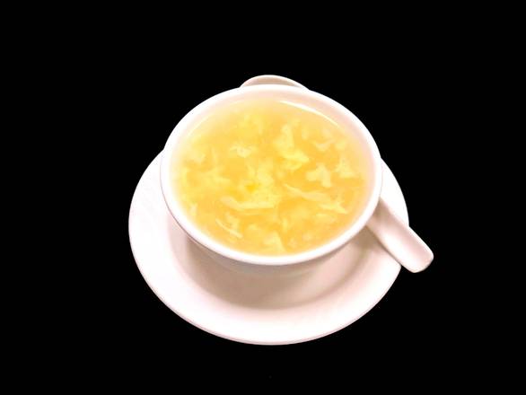Order Egg Flower Soup food online from Soul of China store, La Quinta on bringmethat.com