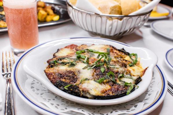 Order Baked Eggplant "alla Parmigiana" food online from Cipriani store, New York on bringmethat.com