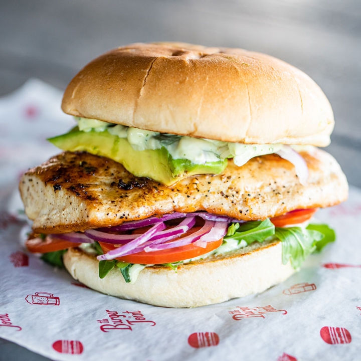 Order Grilled Mahi-Mahi Sandwich food online from The Burger Joint store, Houston on bringmethat.com