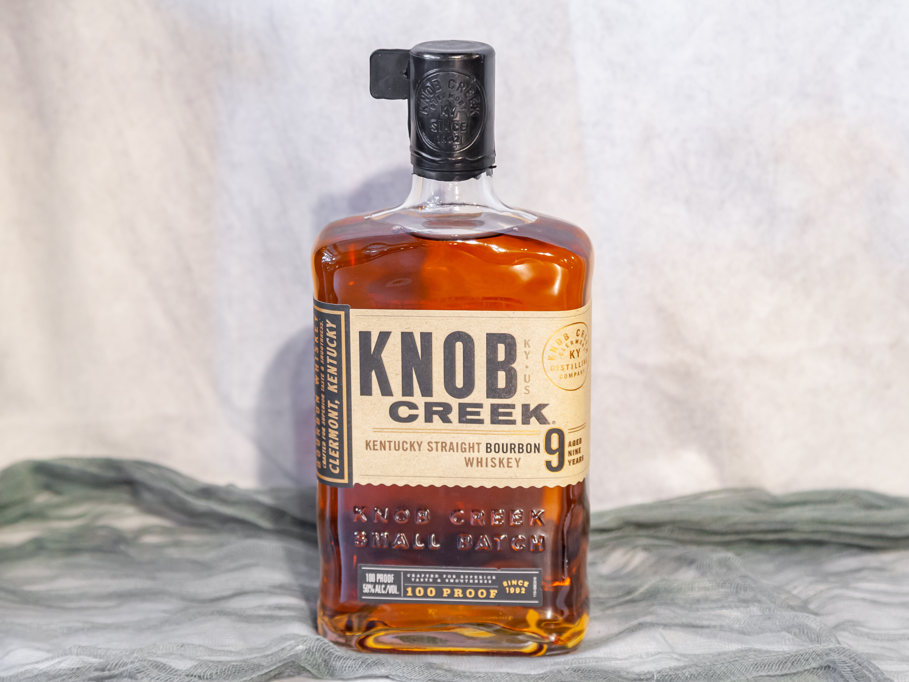 Order Knob Creek Kentucky Straight Bourbon Whiskey food online from Alameda Cellars Wines And Liquors store, Alameda on bringmethat.com