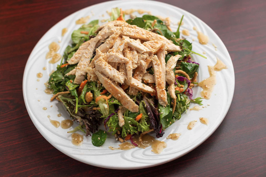 Order Marco Polo Chinese Chicken Salad food online from Maggie Pub store, Santa Fe Springs on bringmethat.com