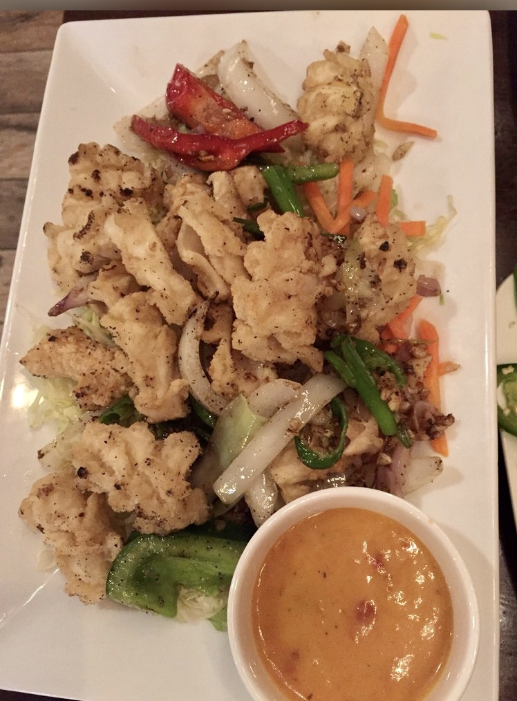 Order Deep Fried Crispy Calamari (Mực chiên dòn) food online from Hello Saigon store, New York on bringmethat.com