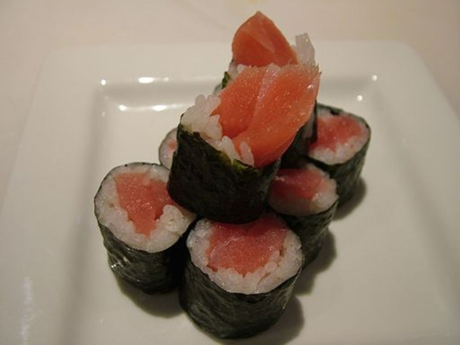 Order Tuna Roll (8pc) food online from Tiger Asian Bowl store, Allen on bringmethat.com