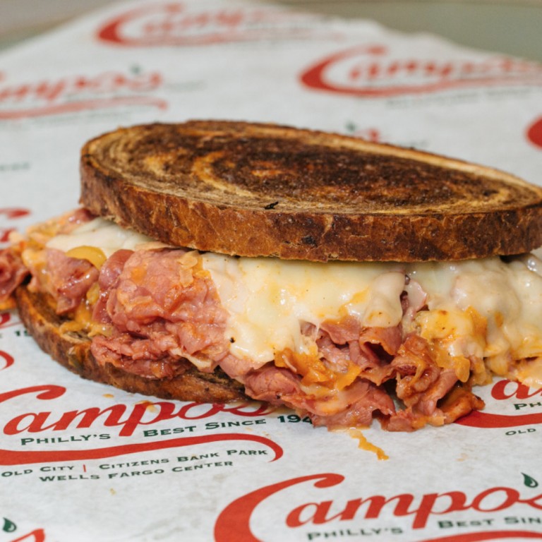 Order Corned Beef Reuben Sandwich food online from Campo's Philly Cheesesteaks store, Philadelphia on bringmethat.com