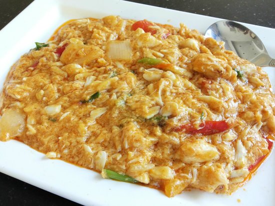 Order Crabmeat Curry food online from Bombay grill store, Brooklyn on bringmethat.com