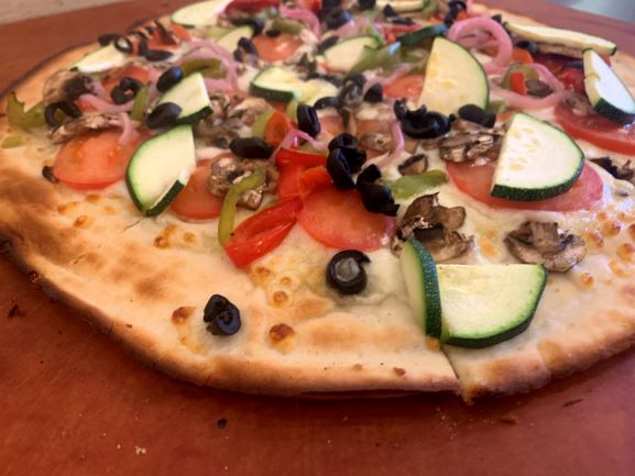 Order California Roasted Veggie Pizza food online from Zpizza store, Upland on bringmethat.com